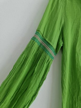 Zara Blusa Verde