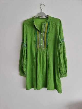 Zara Blusa Verde