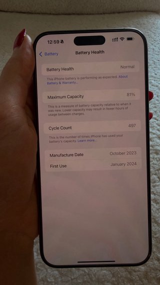 iPhone 15 Pro Max 512 GB Plata