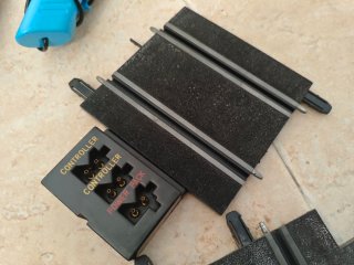 LOTE Scalextric: Mandos, contador, transformador