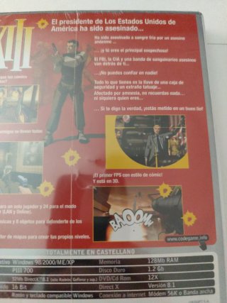 Juego PC CD ROM XIII Code Game Castellano