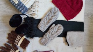 Conjunto Invierno: Gorros, Bufandas y Guantes