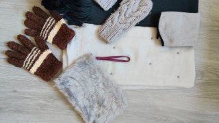 Conjunto Invierno: Gorros, Bufandas y Guantes