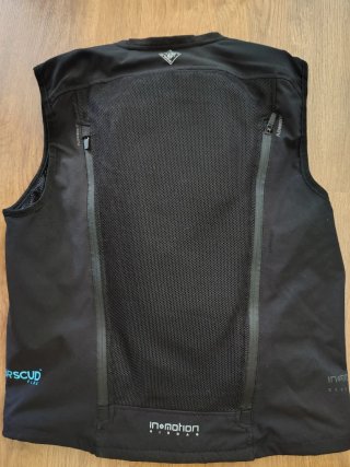 Chaleco Airbag Tucano Urbano Airscud FKEX Negro