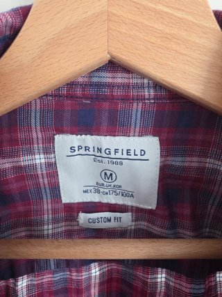 Camisa Springfield cuadros M