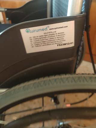 Silla de ruedas plegable NUEVA