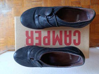 Zapatos Camper Piel T37 Negros