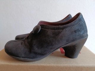 Zapatos Camper Piel T37 Negros