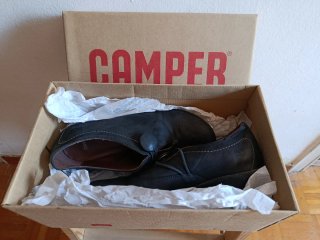 Zapatos Camper Piel T37 Negros