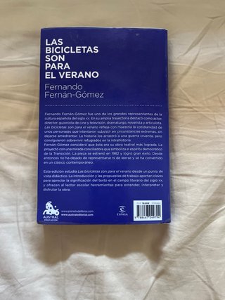 Las bicicletas son para el verano