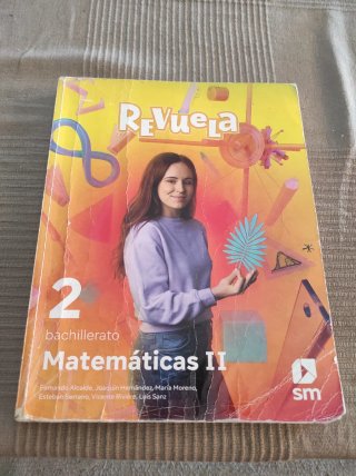 Matemáticas II, Revuela, 2 bachillerato