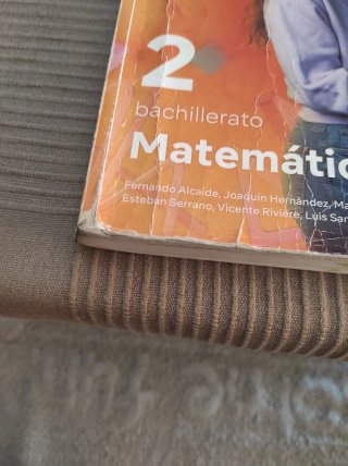 Matemáticas II, Revuela, 2 bachillerato