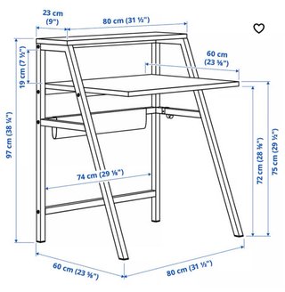 Escritorio IKEA Mittplan