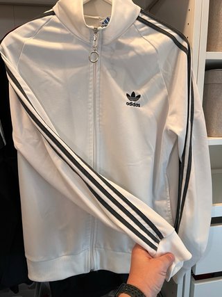 Sudadera Adidas Blanca (Talla S Unisex)