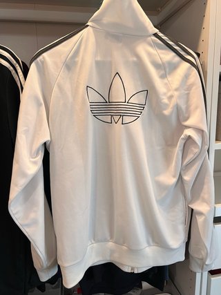 Sudadera Adidas Blanca (Talla S Unisex)