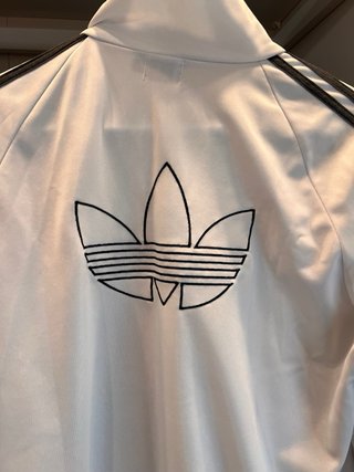 Sudadera Adidas Blanca (Talla S Unisex)