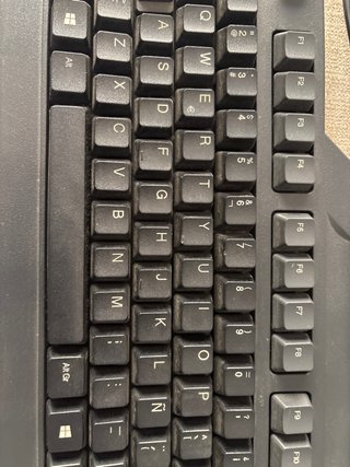 Teclado Lenovo USB Negro
