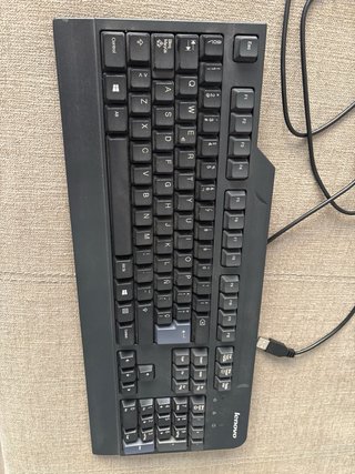 Teclado Lenovo USB Negro
