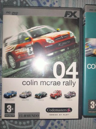 Pack 2 Juegos Rally PC: Colin McRae Rally 04 y 2.0