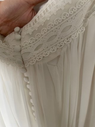 Vestido de Novia Ibicenco Pronovias Blanco