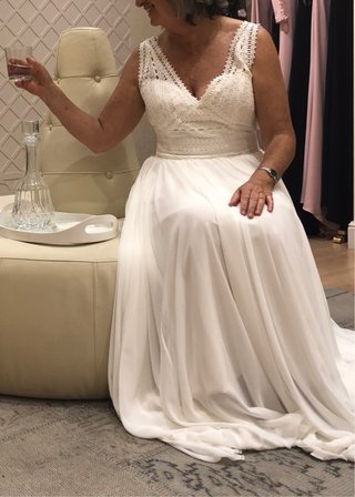 Vestido de Novia Ibicenco Pronovias Blanco