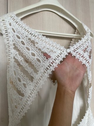 Vestido de Novia Ibicenco Pronovias Blanco
