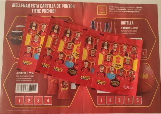 Sobres Cromos Selección Española Fútbol