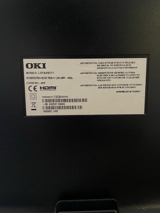 Televisor/Monitor OKI 34’