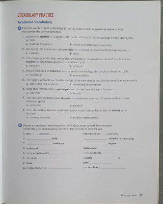Reading and Vocabulary Focus 3
