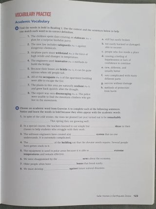 Reading and Vocabulary Focus 3