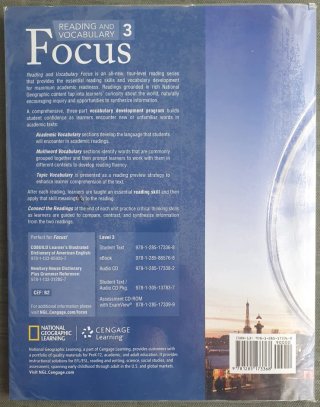 Reading and Vocabulary Focus 3
