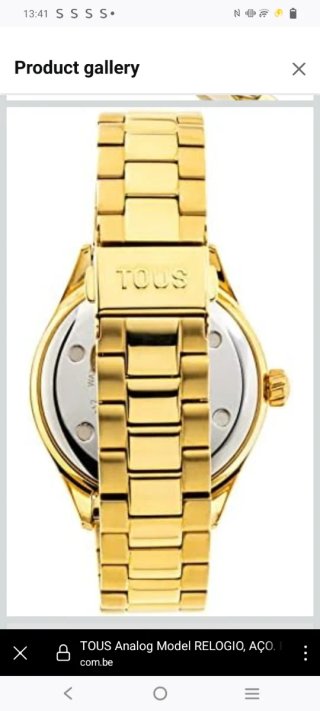Reloj Tous Mujer Dorado