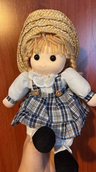 Muñeca de trapo vintage
