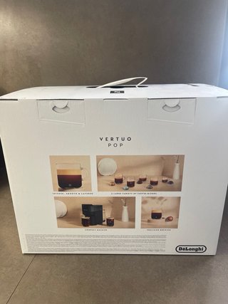Cafetera Nespresso DeLonghi Azul