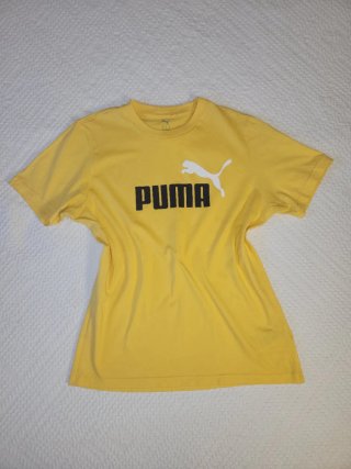 Camiseta Puma Hombre Talla M Amarilla