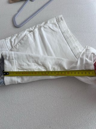 Pantalón corto blanco