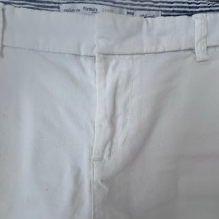 Pantalón corto blanco