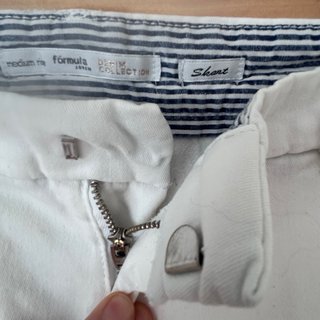 Pantalón corto blanco