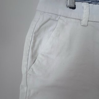 Pantalón corto blanco