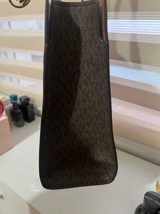 Bolso Michael Kors Marrón y Dorado