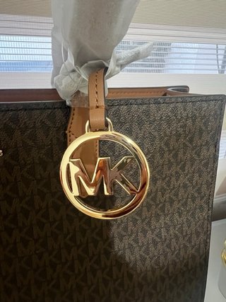Bolso Michael Kors Marrón y Dorado