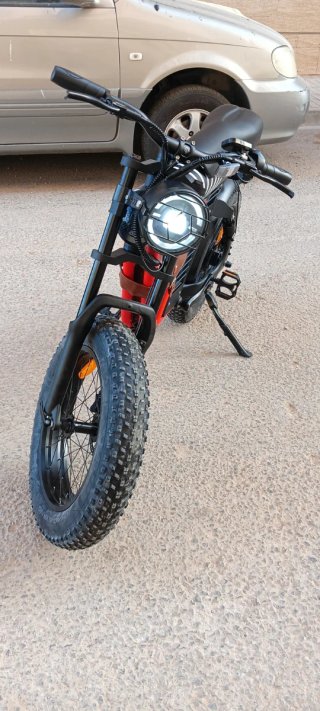 Bicicleta Eléctrica Velca Fat Bike Negra
