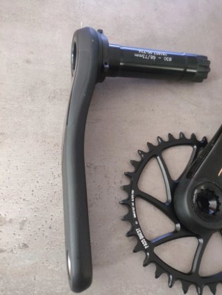 Bielas TRP EVO Carbono 170mm