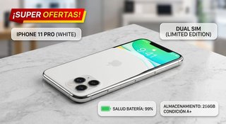 iPhone 11 Pro 256GB Blanco Dual SIM