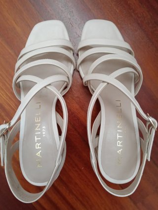 Sandalias Martinelli Piel Beige Talla 38