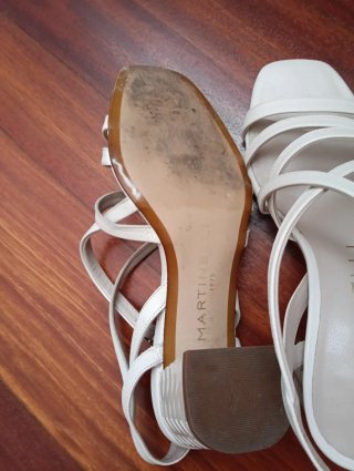 Sandalias Martinelli Piel Beige Talla 38