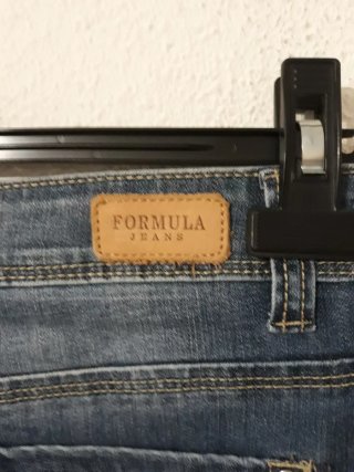 Falda vaquera corta Formula Joven