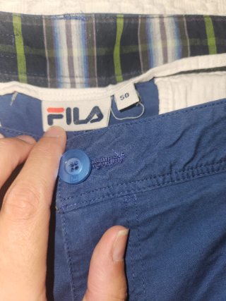 Bermudas Fila Cargo Talla 50 Azul