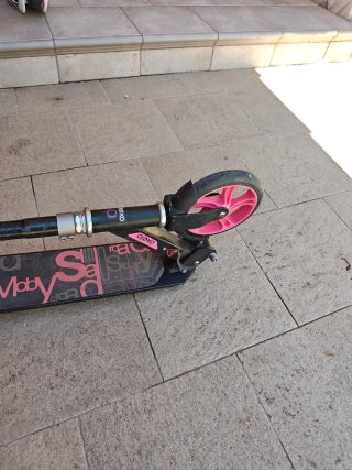 Patinete Oxelo Town 3 Negro/Rosa