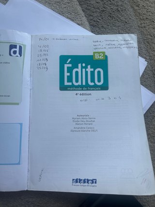 Edito B2 Livre de l'élève